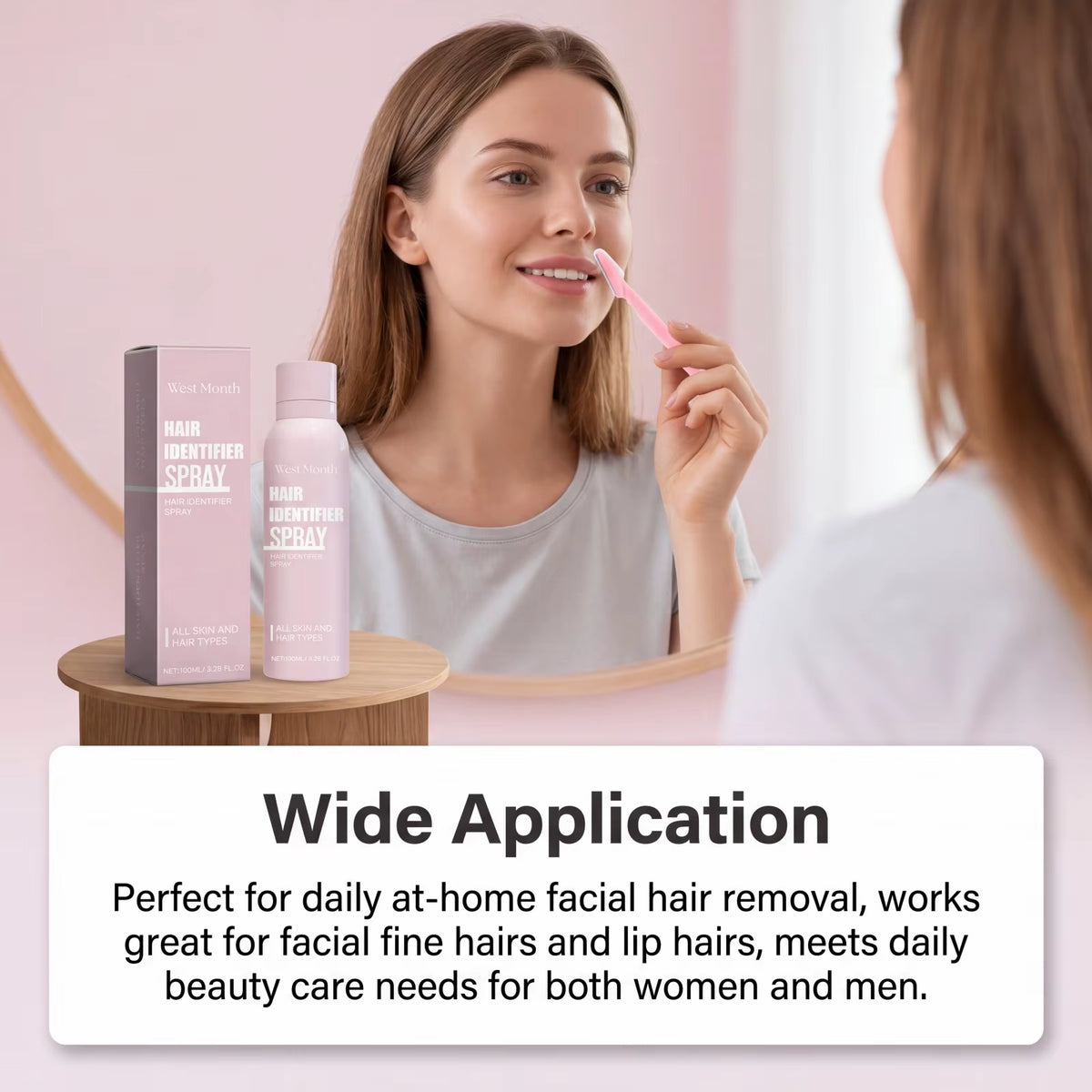 Revitalize Your Skin with Our Hair Identifier Spray: The Ultimate Face Shaving & Dermaplaning Moisturizing Kit