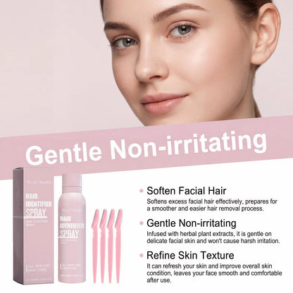 Revitalize Your Skin with Our Hair Identifier Spray: The Ultimate Face Shaving & Dermaplaning Moisturizing Kit