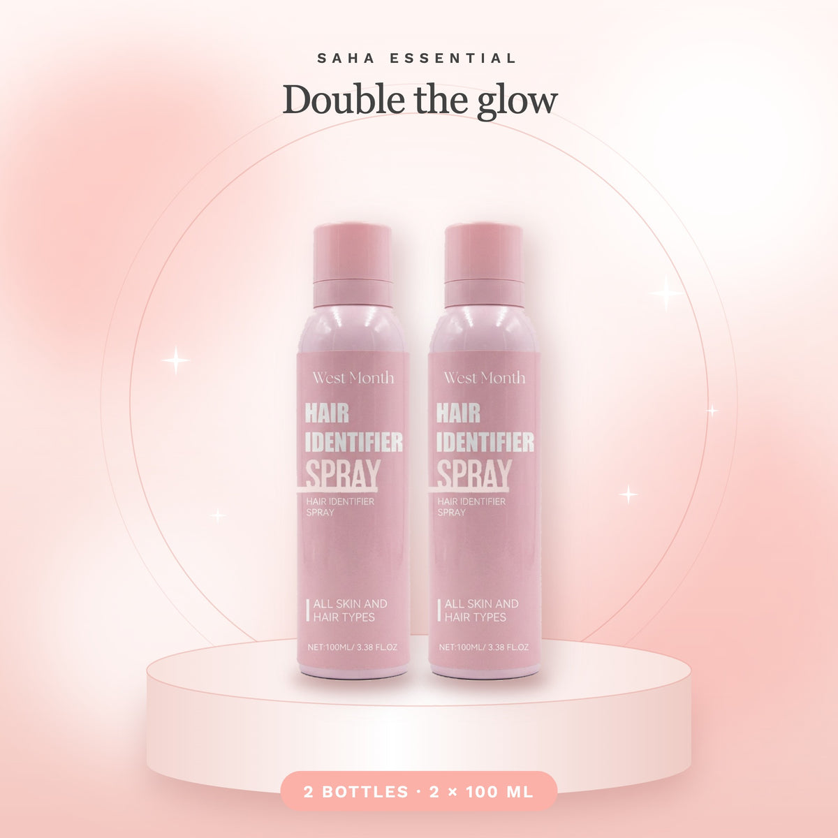 Saha Essential Hair Identifier Spray – 2 bottles